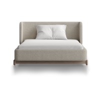 Кровать Basic спальное место 120*200 см (молочный, букле)