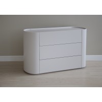 Комод Lagom 3 ящика ширина 120 см (дымка)
