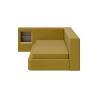 Диван-кровать Cube c нишей M (янтарный FiberGuardе)