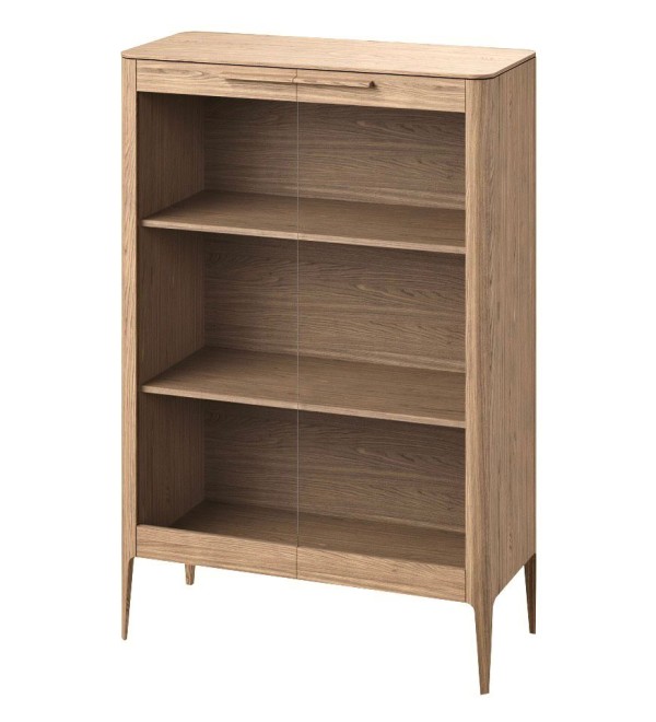 Витрина Type oak стеклянная высота 150 см (натуральный дуб)