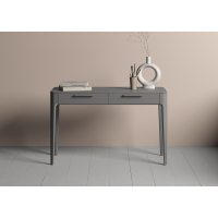 Консоль Type oak 2 ящика ширина 120 см (серый)