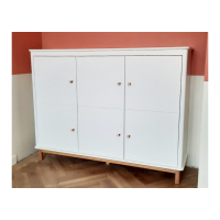 Шкаф Classic низкий (белый)