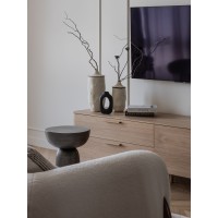 Тумба Type oak под ТВ 2 ящика откидная дверь (натуральный дуб)