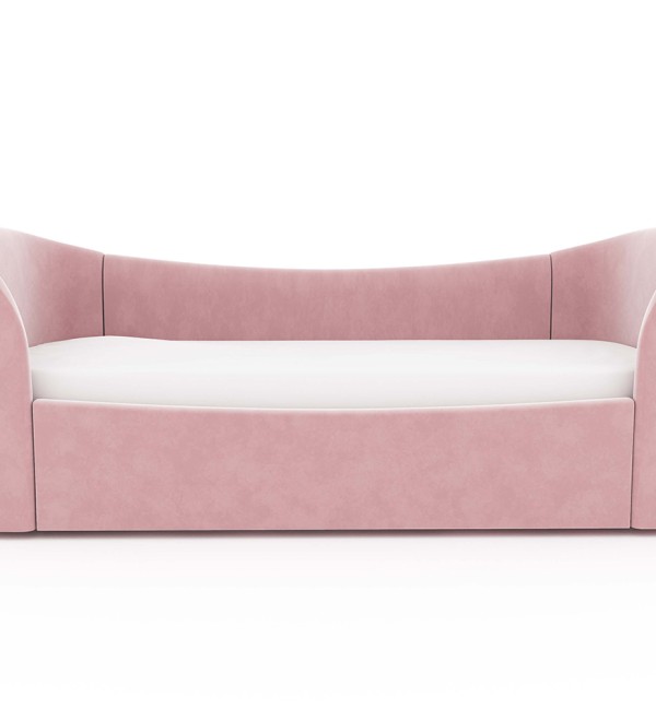 Диван-кровать KIDI Soft 90*200 см антивандальная ткань (розовый)