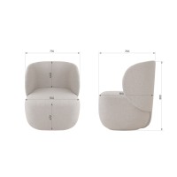 Кресло Ellipse E5.1 (коричневый, рогожка)