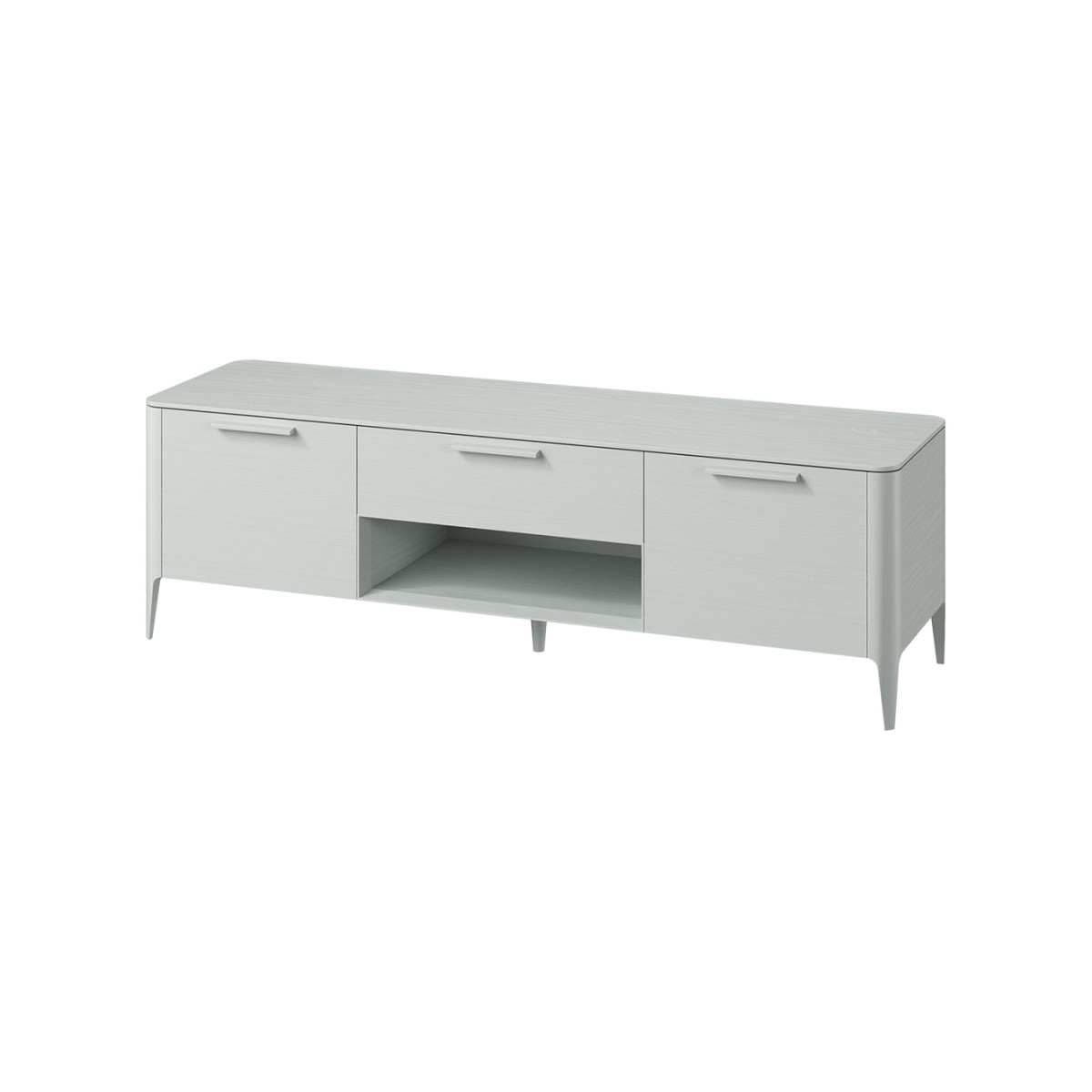 Тумба Type oak под ТВ ширина 180 см (светло-серый)