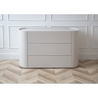 Комод Lagom 3 ящика ширина 120 см (дымка)