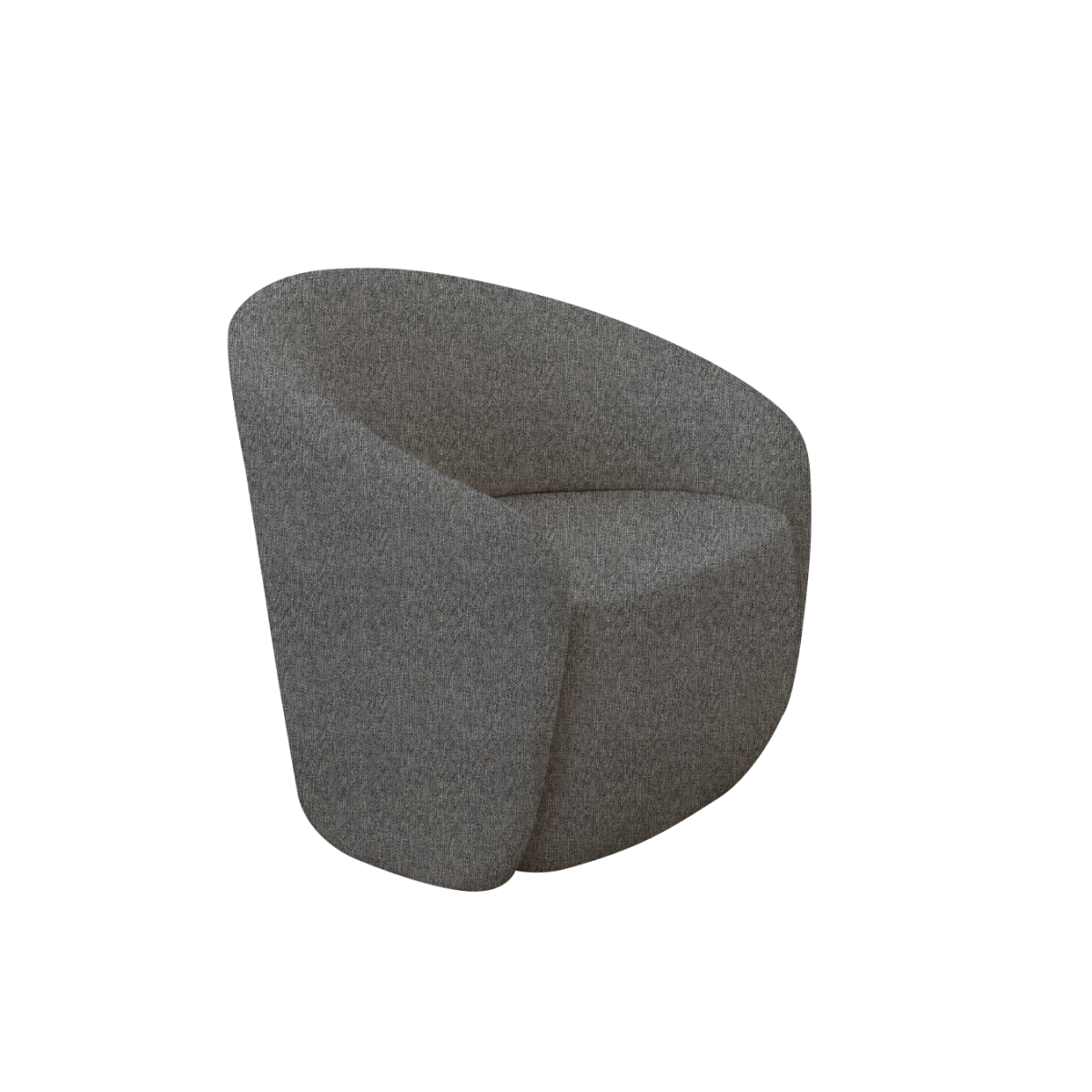 Кресло Ellipse E7.1 (серый, рогожка)