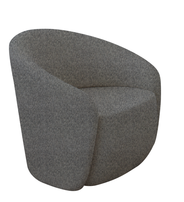 Кресло Ellipse E7.1 (серый, рогожка)