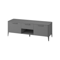 Тумба Type oak под ТВ ширина 160 см (серый)