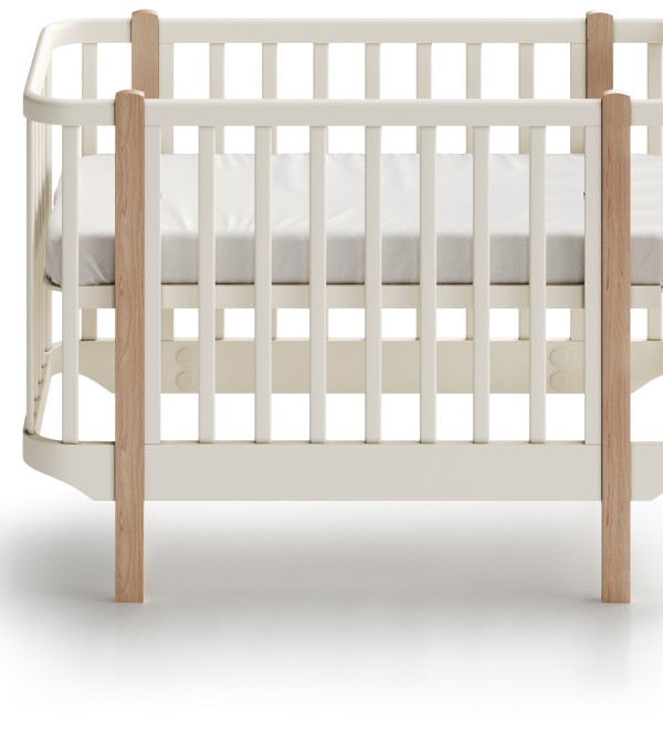 Кроватка Classic mini спальное место 60*120 см (молочный)