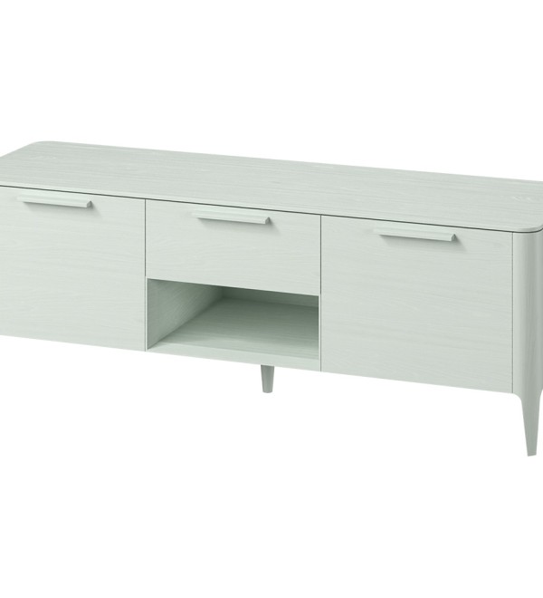 Тумба Type oak под ТВ ширина 160 см (белый)