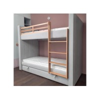 Кровать двухъярусная Cosy (серый)