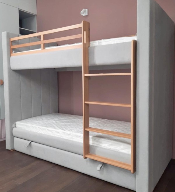 Кровать двухъярусная Cosy (серый)