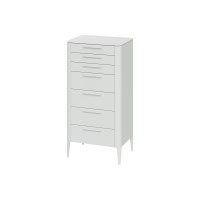 Комод Type высокий 7 ящиков (белый)