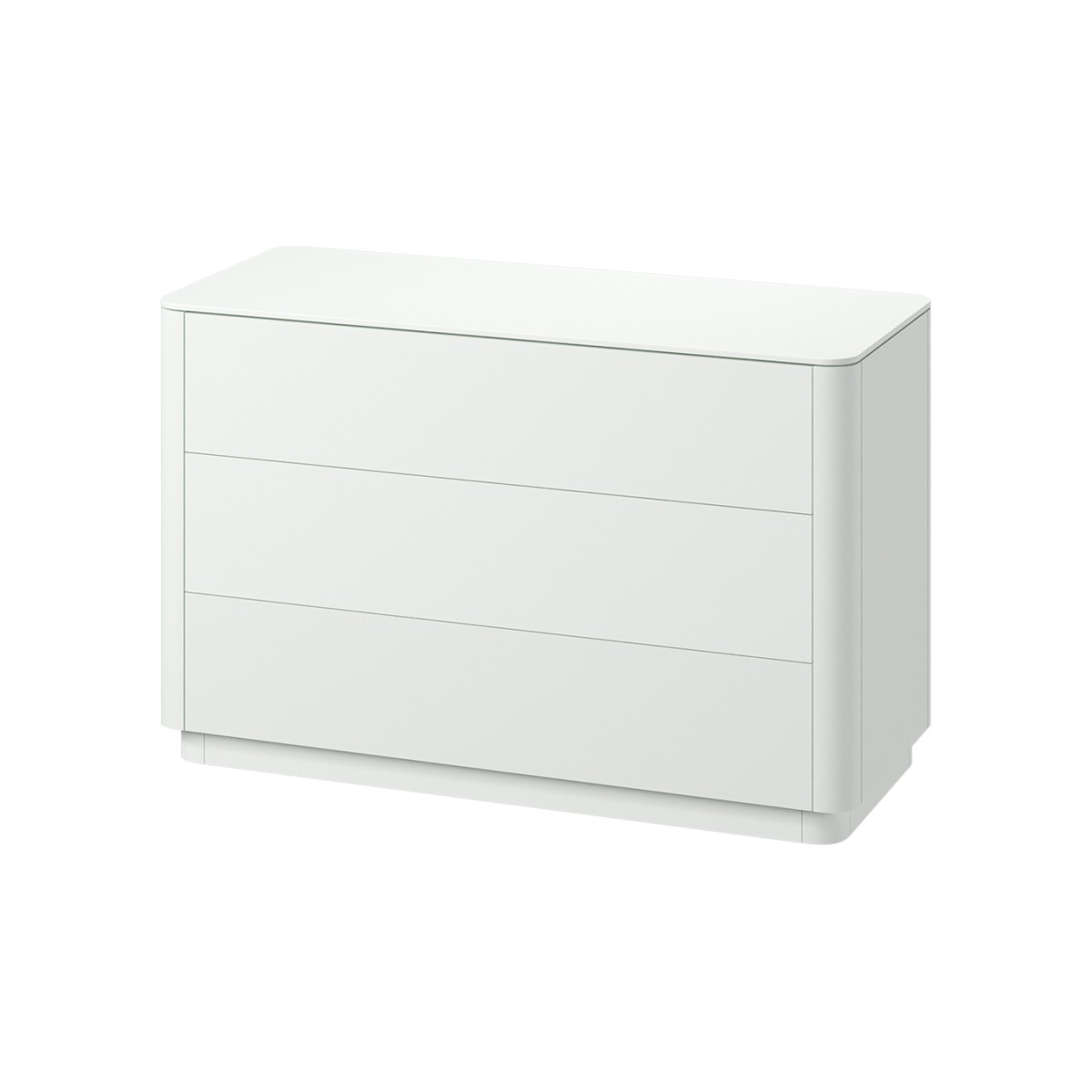 Комод Tammi 3 ящика ширина 120 см (белый)