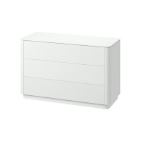 Комод Tammi 3 ящика ширина 120 см (белый)