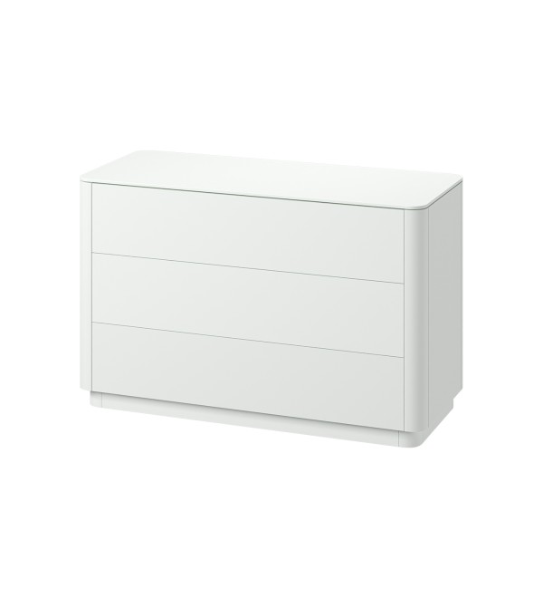 Комод Tammi 3 ящика ширина 120 см (белый)
