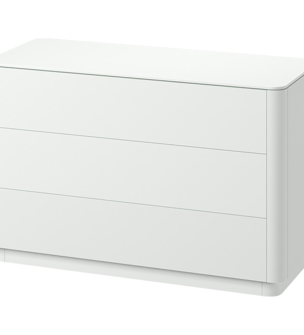 Комод Tammi 3 ящика ширина 120 см (белый)