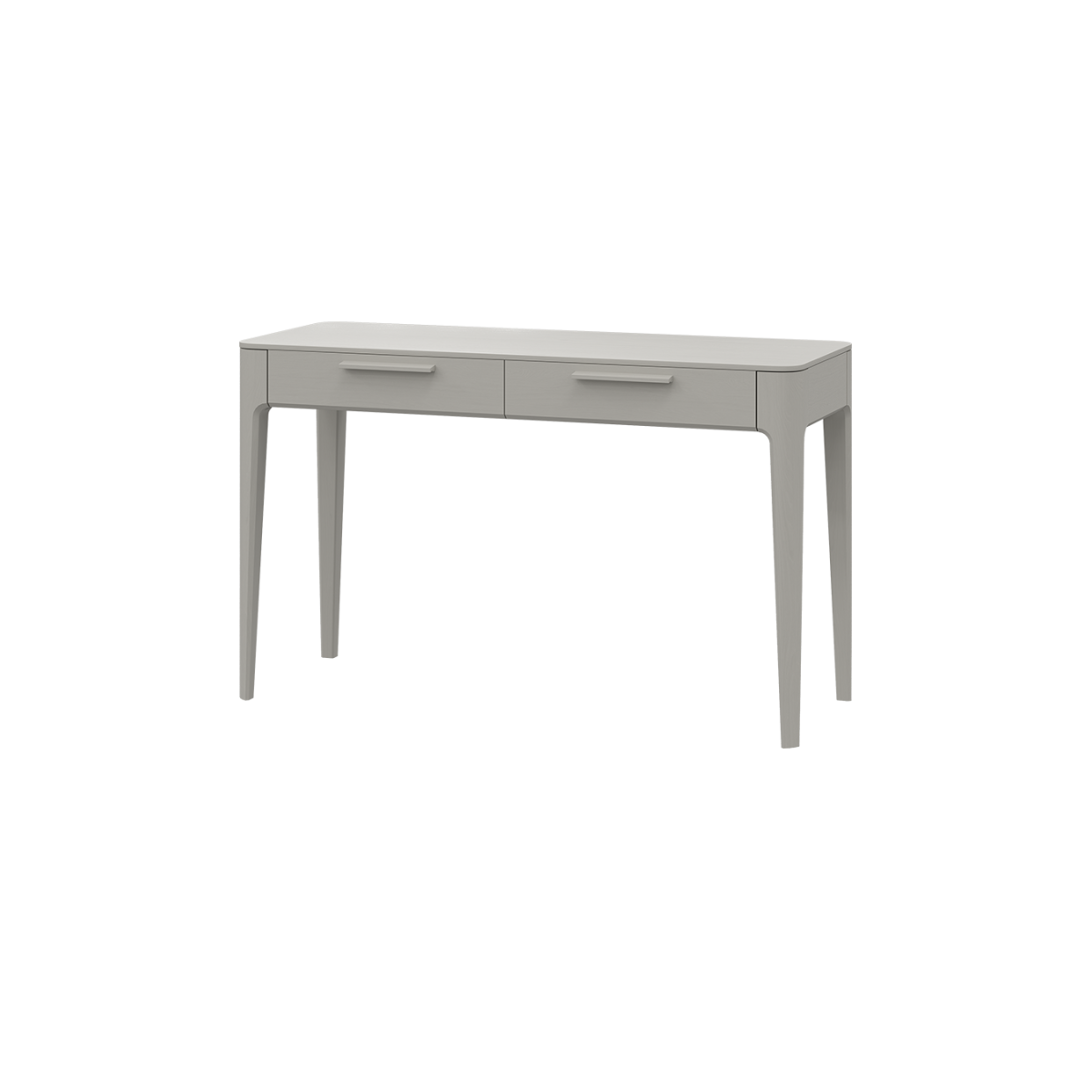 Консоль Type oak 2 ящика ширина 120 см (серо-бежевый)