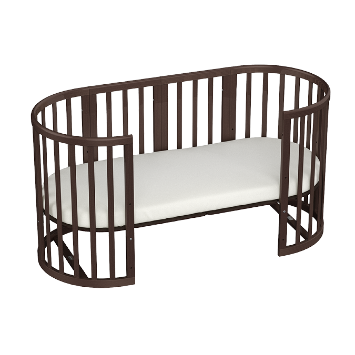 Удлинение для кроватки Ellipsebed до 165 см (коричневый)