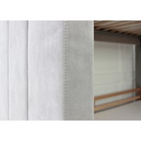Кровать двухъярусная Cosy антивандальная ткань (серый)