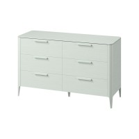 Комод Type oak 6 ящиков ширина 170 см (белый)