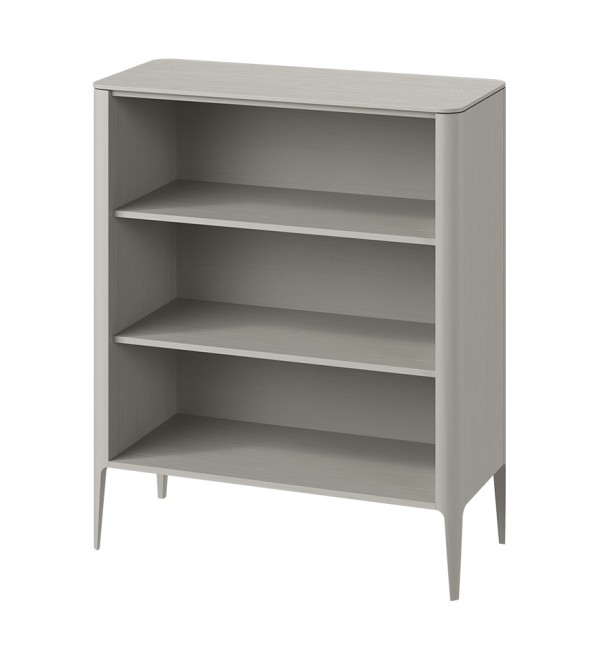 Стеллаж Type oak 120 см (серо-бежевый)
