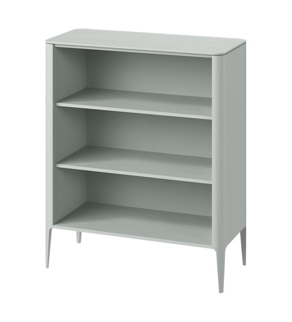 Стеллаж Type oak 120 см (светло-серый)