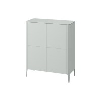 Шкаф Type oak 4 двери (светло-серый)