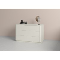 Комод Tammi 3 ящика ширина 120 см (молочный)