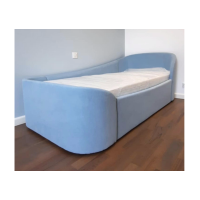 Диван-кровать KIDI Soft с низким изножьем 90*200 см R (голубой)