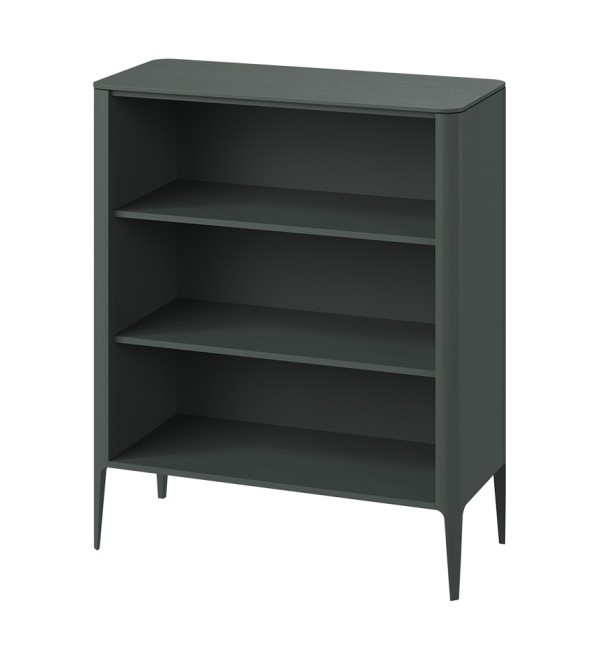 Стеллаж Type oak 120 см (темно-серый)