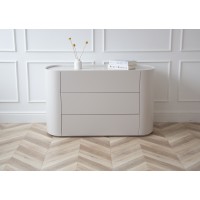 Комод Lagom 3 ящика ширина 120 см (дымка)