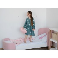 Простынь для кровати KIDI soft от 3 до 7 лет 67*167 см (белый, сатин)