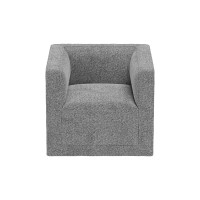 Кресло Cube (серый, рогожка)