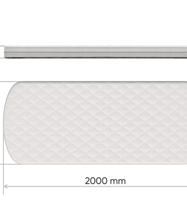 Матрас для кровати KIDI soft кокос/eco-foam/латекс 12 см (80*200 см)