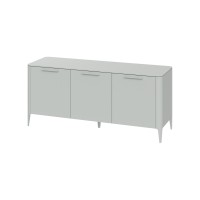 Тумба Type 3 двери ширина 160 см (светло-серый)