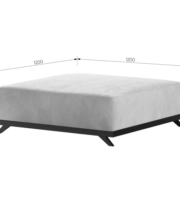 Софа Cube 120*120 см (оливковый Prime)