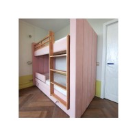 Кровать двухъярусная Cosy (розовый)
