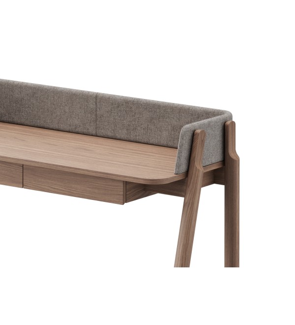 Консоль Basic 120*45 см (натуральный дуб, бежевый рогожка)