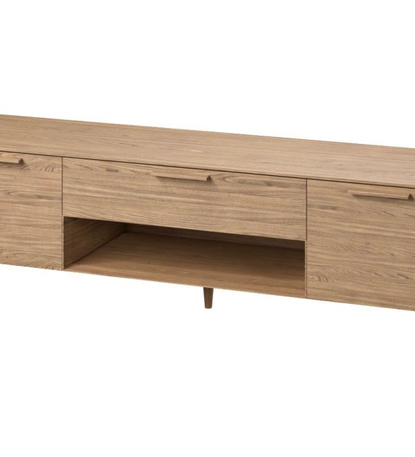 Тумба Type oak под ТВ ширина 200 см (натуральный дуб)