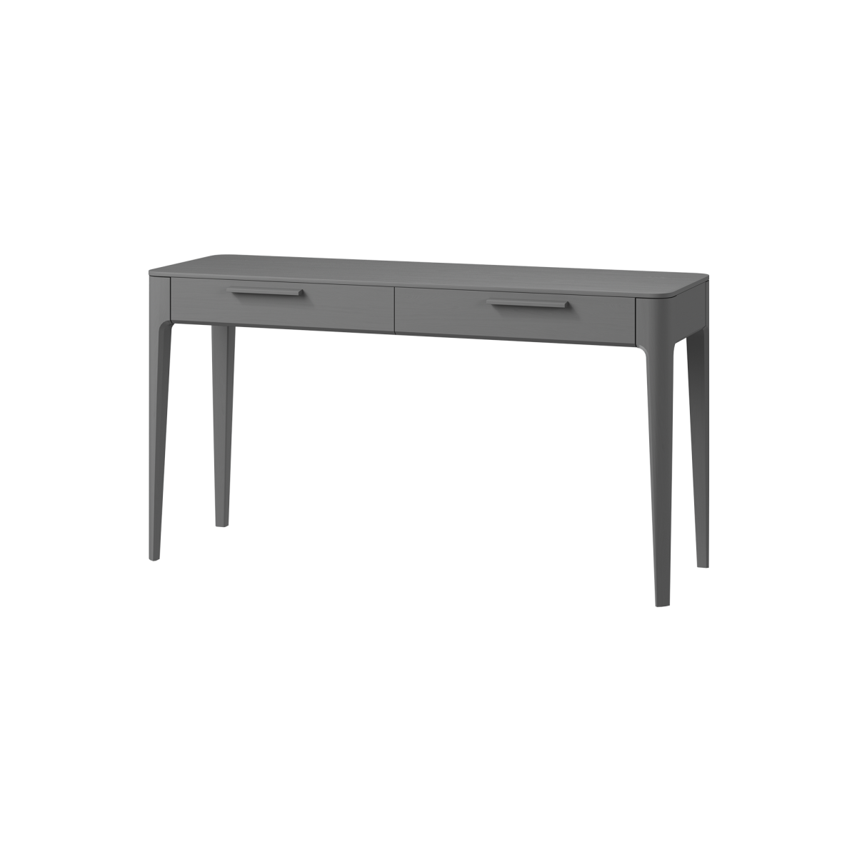 Консоль Type oak 2 ящика ширина 140 см (серый)