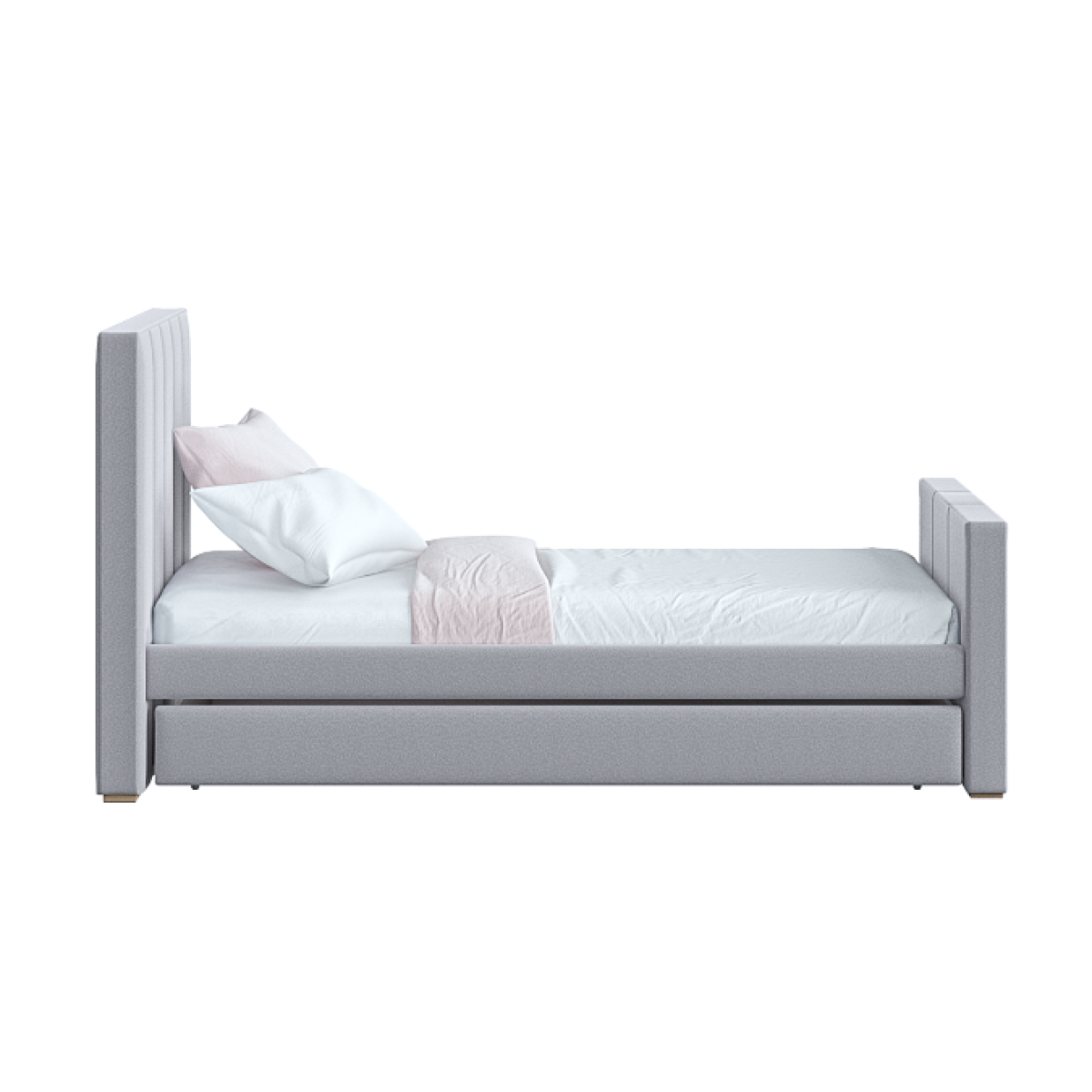 Кровать подростковая Cosy спальное место 90*200 см (серый)