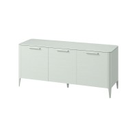 Тумба Type oak 3 двери ширина 160 см (белый)