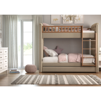 Кровать двухъярусная Elit soft (бежевый)