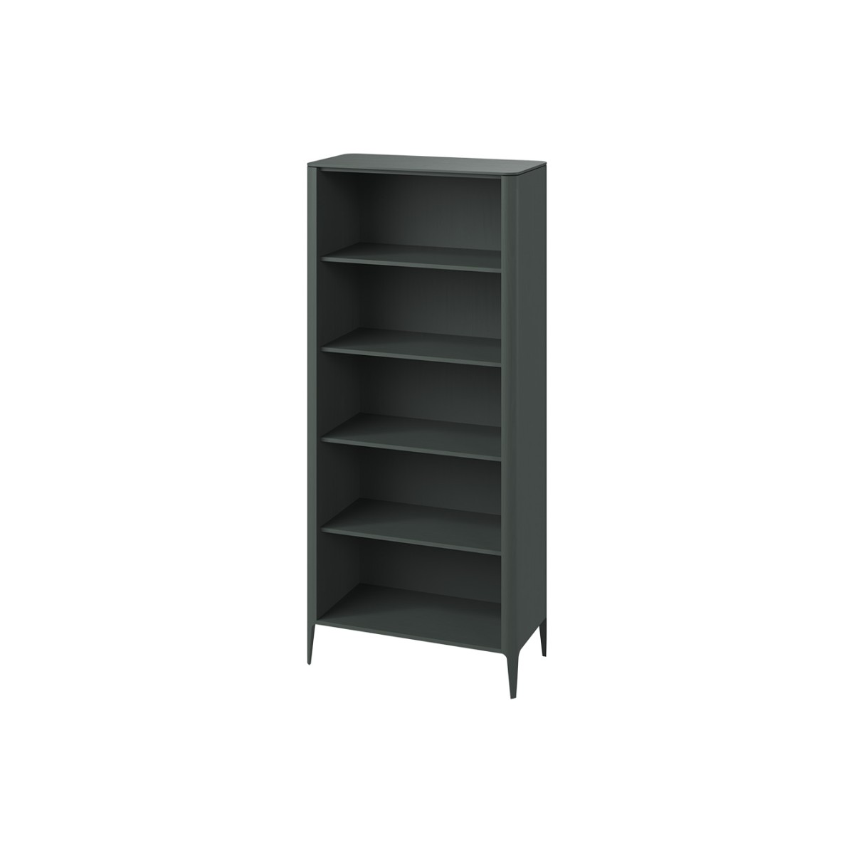 Стеллаж Type oak 200 см (темно-серый)