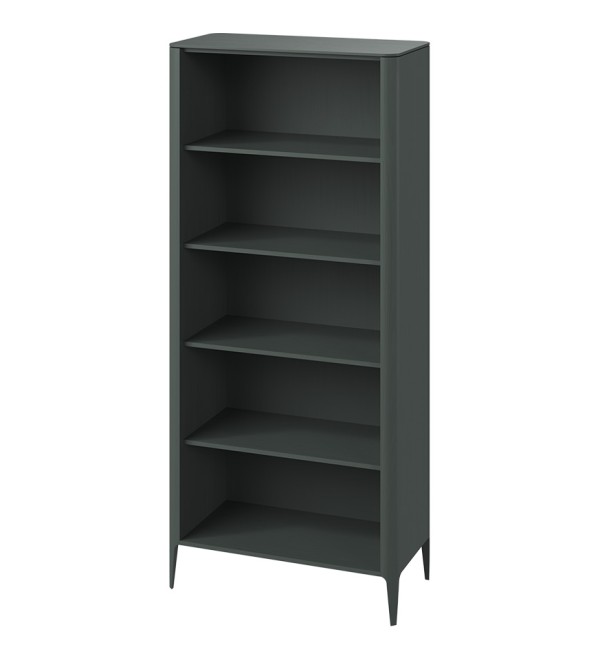 Стеллаж Type oak 200 см (темно-серый)