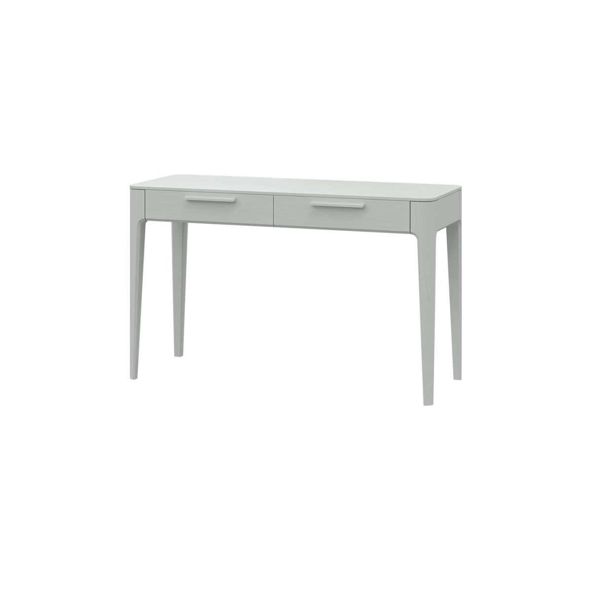 Консоль Type oak 2 ящика ширина 120 см (белый)