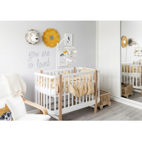 Кроватка Classic mini спальное место 60*120 см (белый)